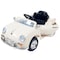 Toy Time Toy Time Ride-On Sports Car- 6V Battery Powered Vehicle- AUX Input and Remote Control, Cream 983451ABR - alternate 1